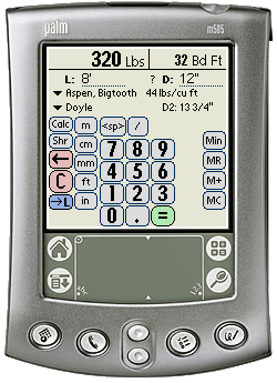 Palm
                calculator image